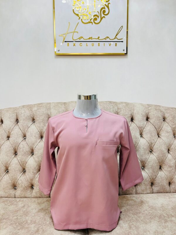 KURTA HAIDER DUSTY PINK