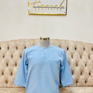 KURTA HAIDER BABY BLUE